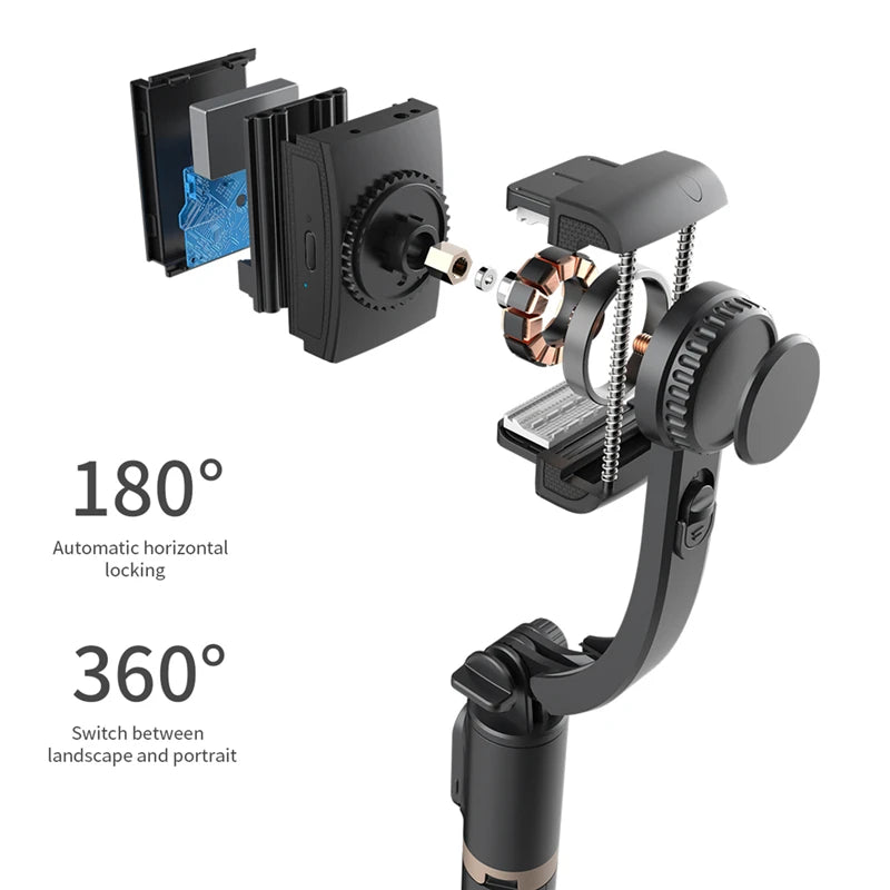 Roreta 2023 New Gimbal Stabilizer Selfie Stick