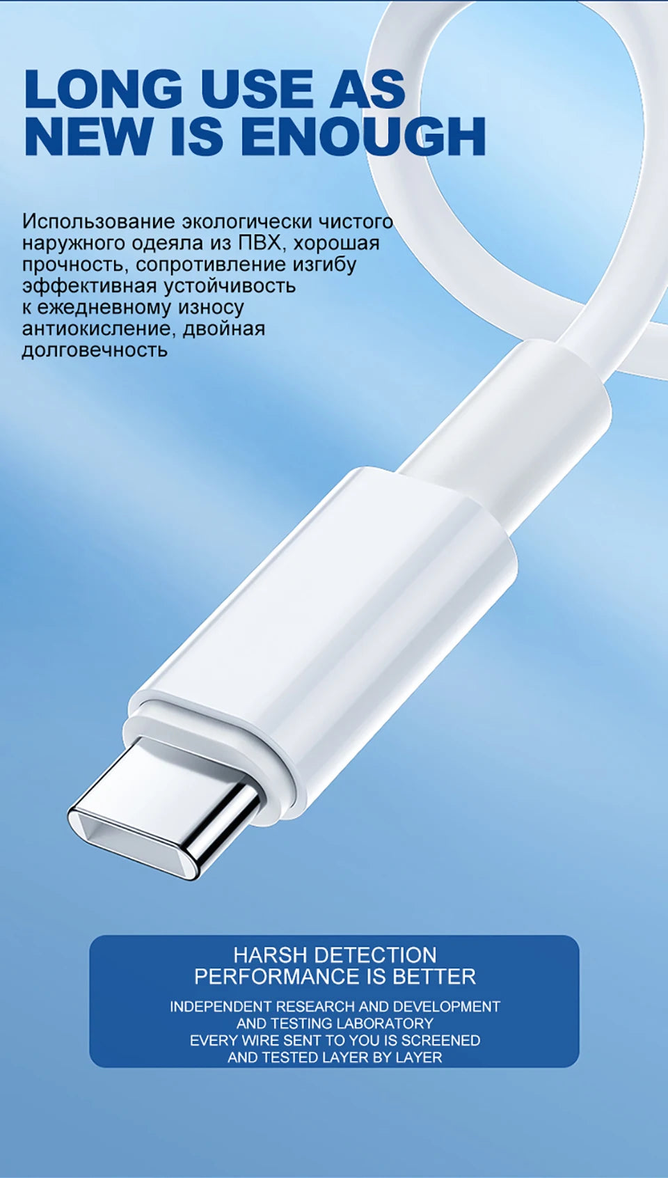 USB Cable PD100W USB C to Type C Fast Charger Cable for Xiaomi Samsung Huawei MacBook iPad 5A Mobile Phone Cord USB Cable Type C - CONGATON