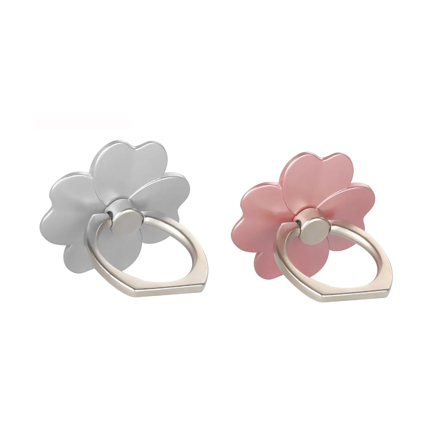 Four Leaf Clover Phone Finger Ring Holder