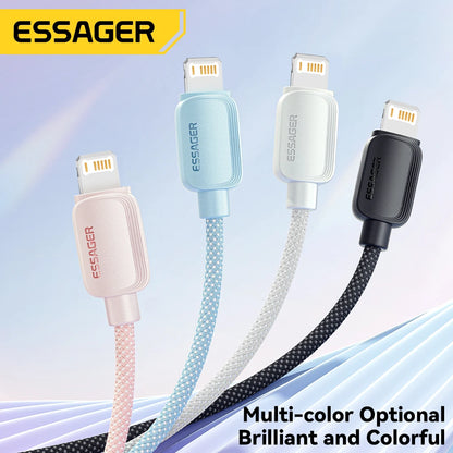 Essager USB Type C Cable For iPhone 14 13 12 11 Pro Max XS PD 20W Fast Charger USB C To Lightning 29W Wire Cord For iPad Macbook - CONGATON