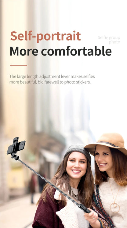 3In1 Bluetooth Wireless Selfie Tripod With Fill Light