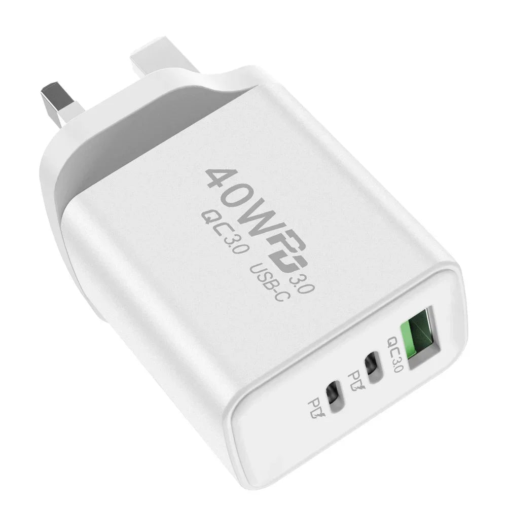 USB C Charger 40W Mobile Phone Type-C PD