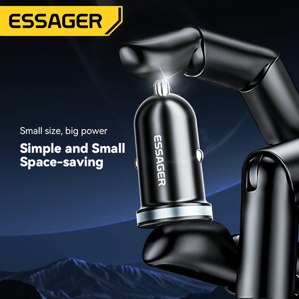 Essager 30W USB C Car Charger