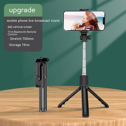 All In One Expandable Portable IPhone Tripod Selfie Stick