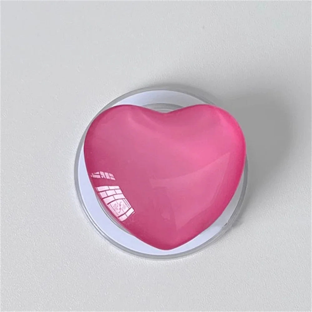 Korean Cute 3D Glass Love Heart