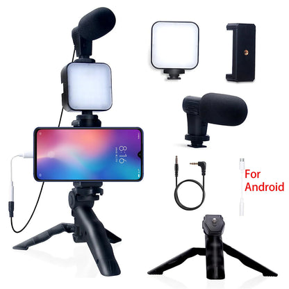 Smartphone Vlogging Kit for iPhone Android