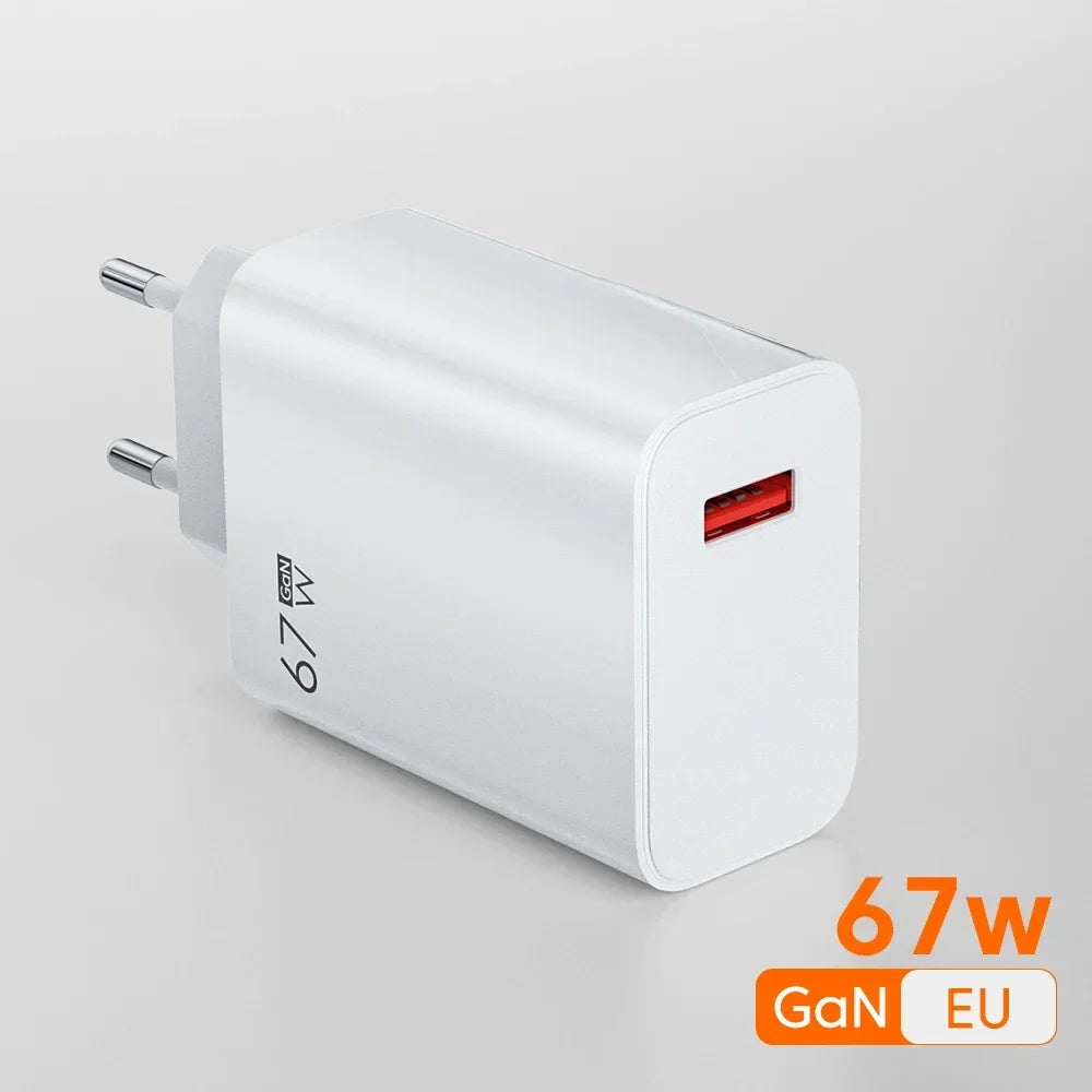 For Xiaomi 67W USB Super Fast Charger