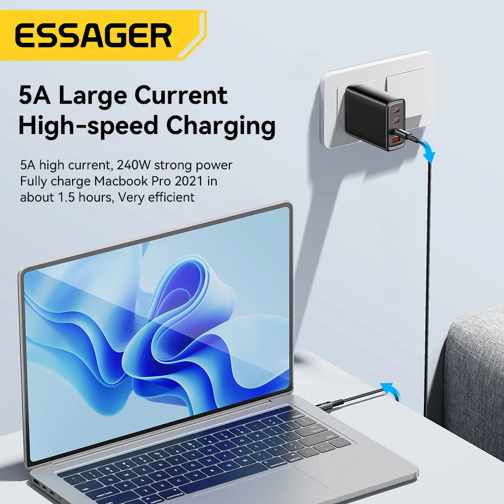 Essager 240W Super Fast Charge Type-C