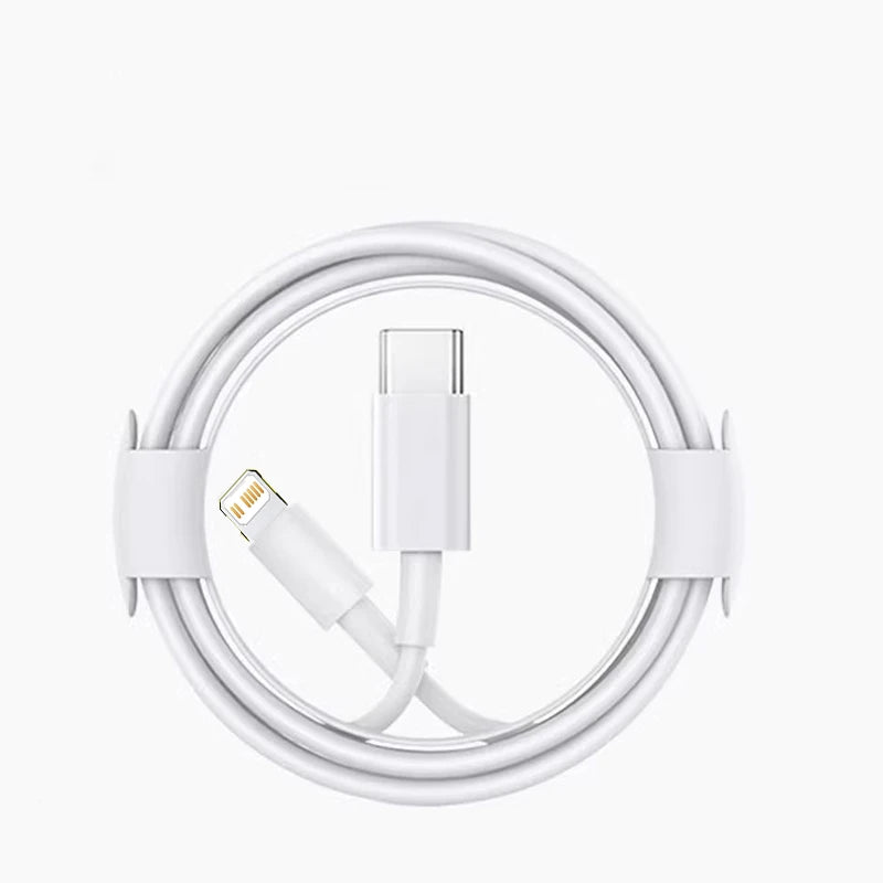 Original 30W USB Cable For Apple iPhone 14 13 12 11 Pro Max 7 8 Plus XS XR Fast Charging USB C TO iOS Cable Charger Accessories - CONGATON