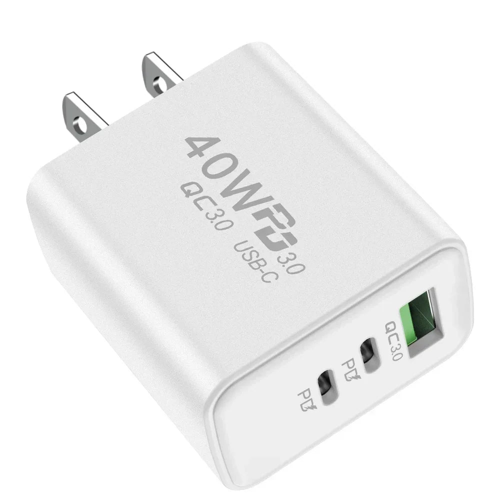 USB C Charger 40W Mobile Phone Type-C PD