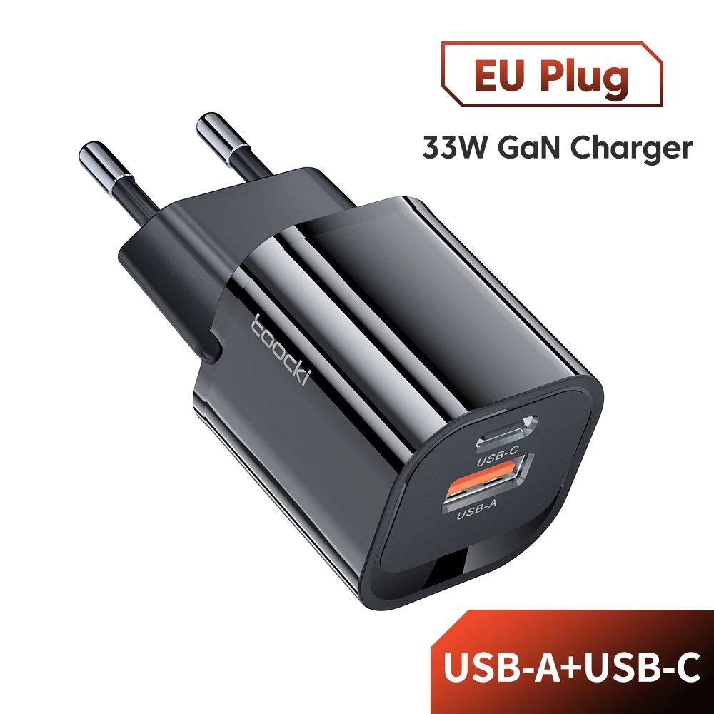 Toocki 33W GaN USB Type C Charger