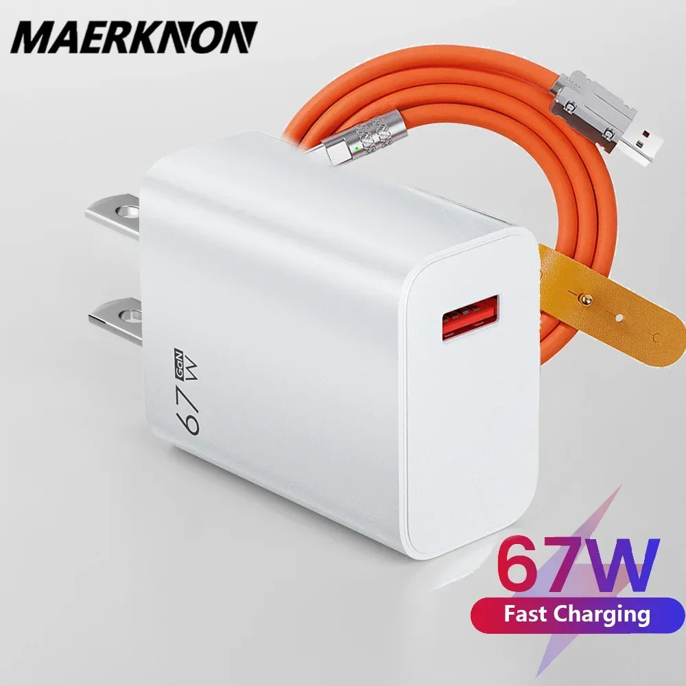 For Xiaomi 67W USB Super Fast Charger