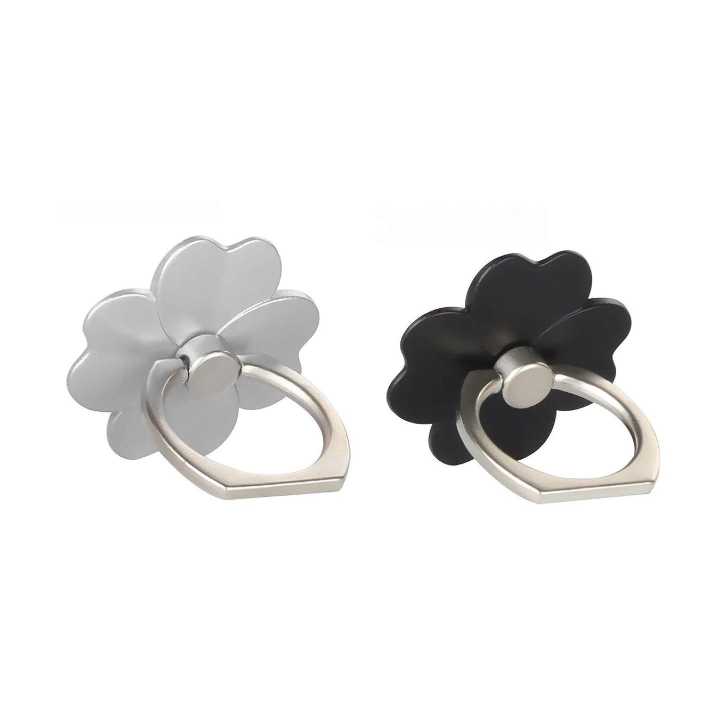 Four Leaf Clover Phone Finger Ring Holder