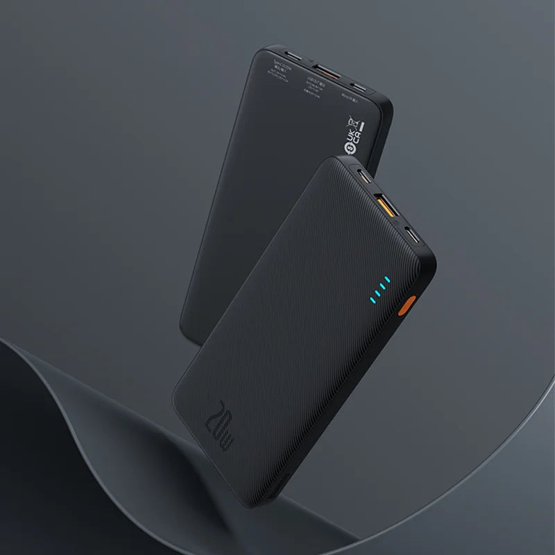 Baseus Airpow 20W Power Bank 10000mAh 20000mAh Fast Charge Powerbank for iPhone 16/15/14/13/12 Xiaomi batterie externe - CONGATON