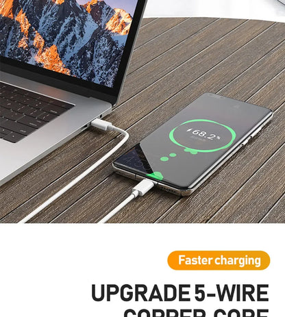 30W Fast Charging Cable For Apple iPhone 14 13 12 11 Pro Max Mini USB C Quick Cable For X XR XS 8 7 14 Plus SE Phone Accessories - CONGATON