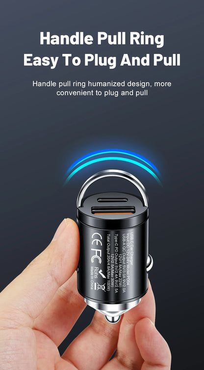 100W PD Car Charger USB Type C