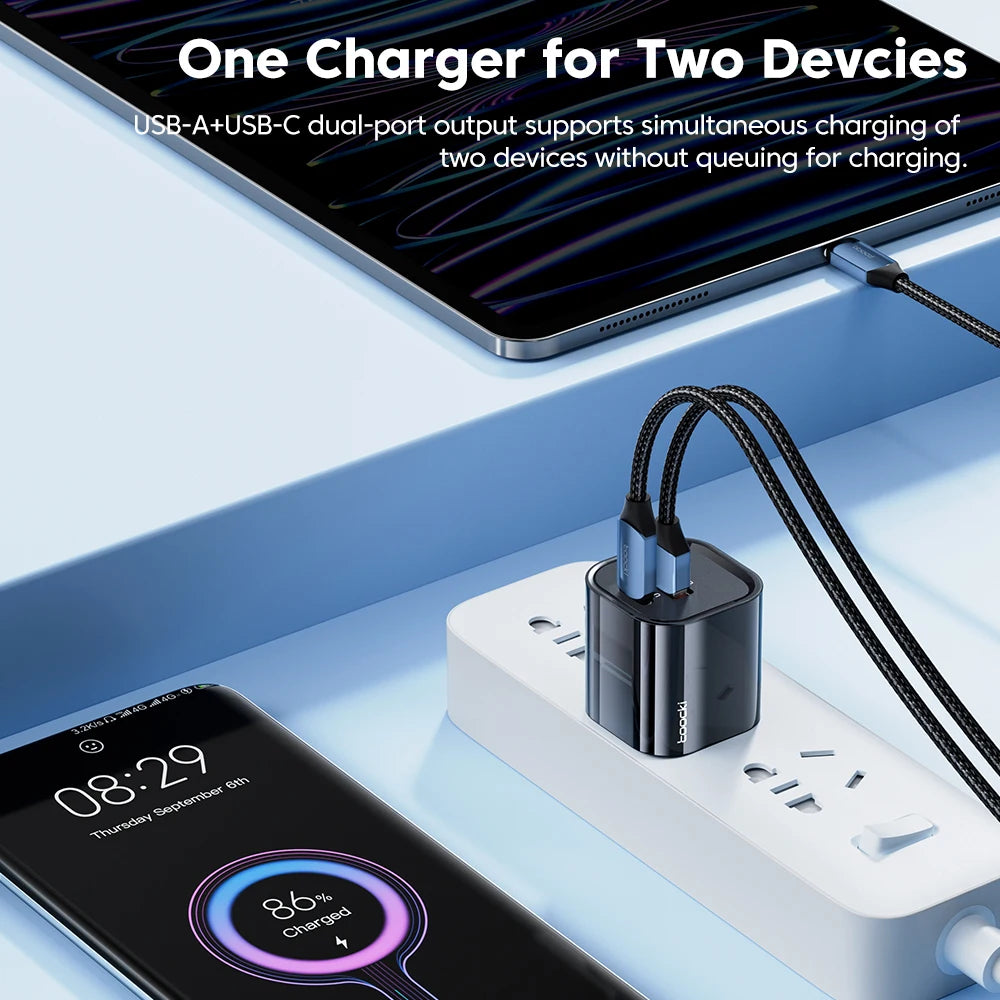 Toocki 33W GaN USB Type C Charger