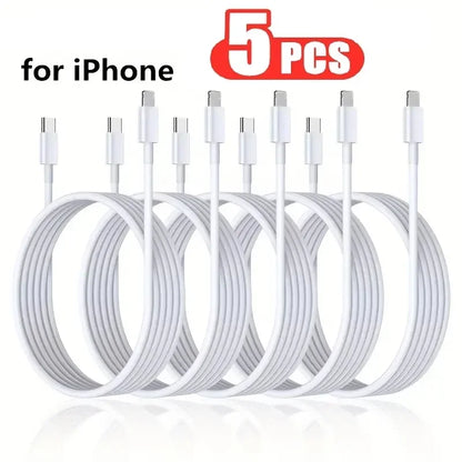 30W Fast Charging Cable For Apple iPhone 14 13 12 11 Pro Max Mini USB C Quick Cable For X XR XS 8 7 14 Plus SE Phone Accessories - CONGATON