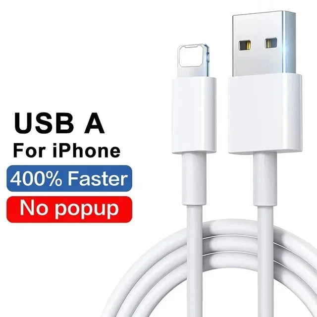 30W Fast Charging Cable For Apple iPhone 14 13 12 11 Pro Max Mini USB C Quick Cable For X XR XS 8 7 14 Plus SE Phone Accessories - CONGATON