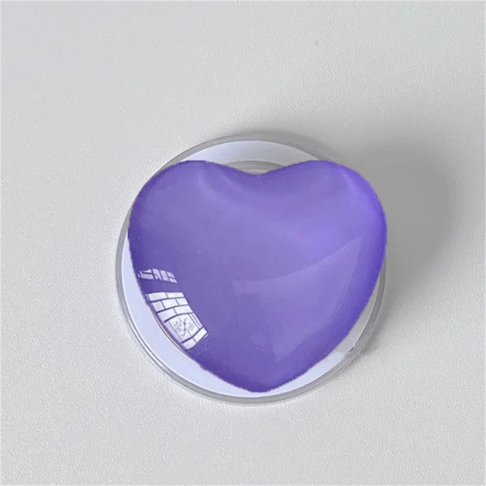 Korean Cute 3D Glass Love Heart