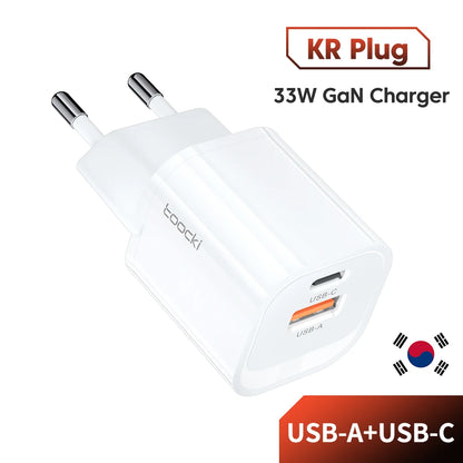 Toocki 33W GaN USB Type C Charger