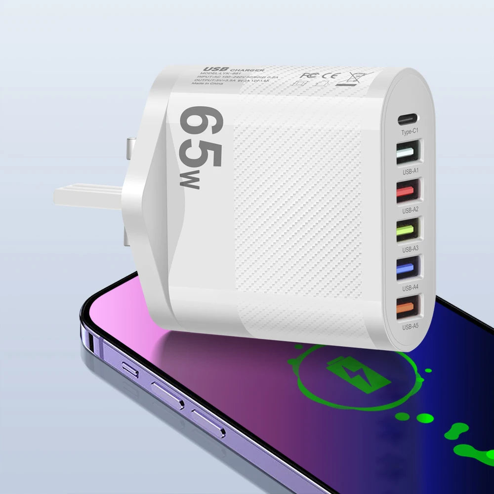 3.1A 5Ports USB Charger