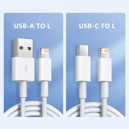 35W PD Original Fast Charging USB Cable for iPhone 14 8 7 Plus 13 12 11 Pro XS Max XR X USB C Rapid Charger Cable 1m 1.5m 2m 3m - CONGATON