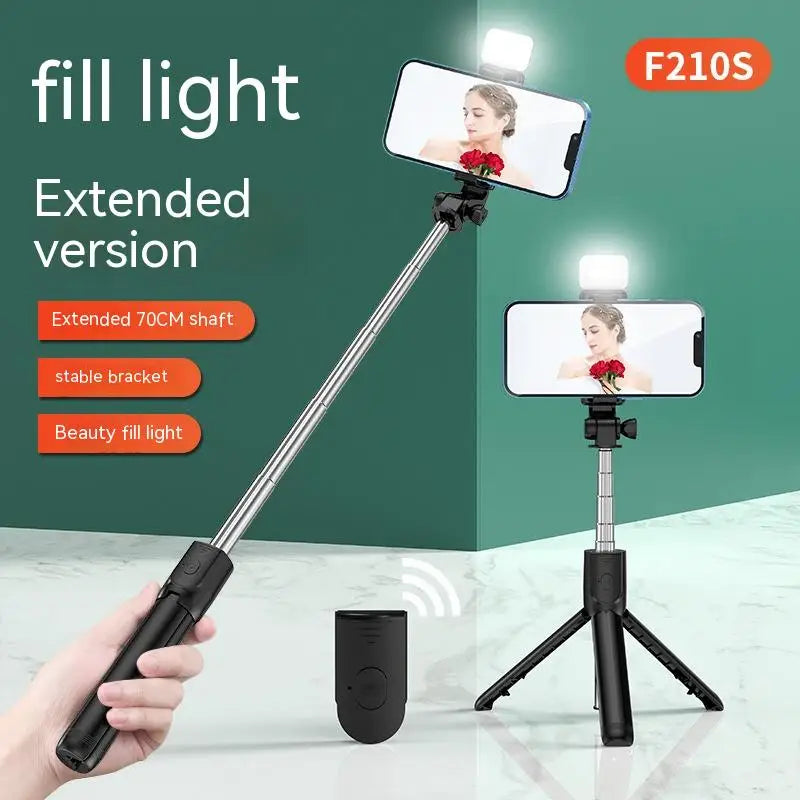 All In One Expandable Portable IPhone Tripod Selfie Stick