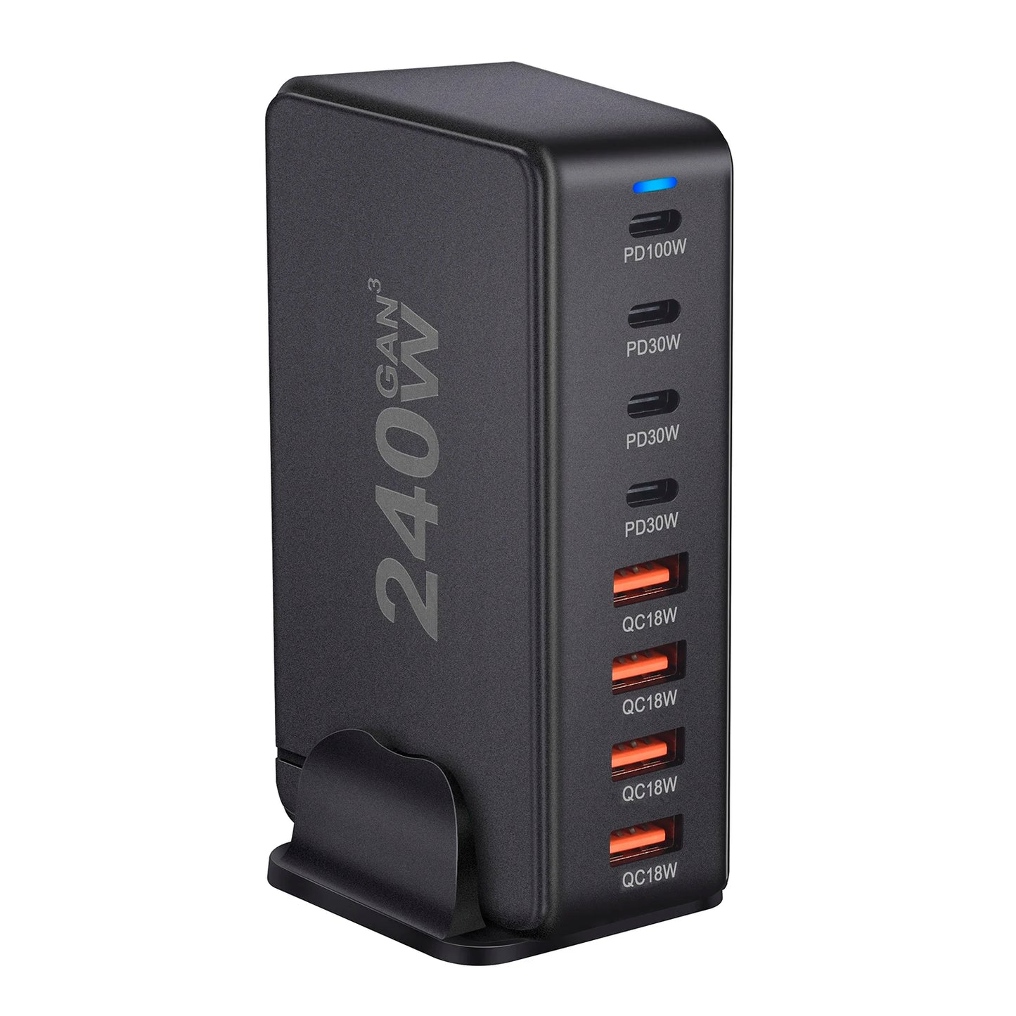 240W  Desktop GaN Charger 8-port USB