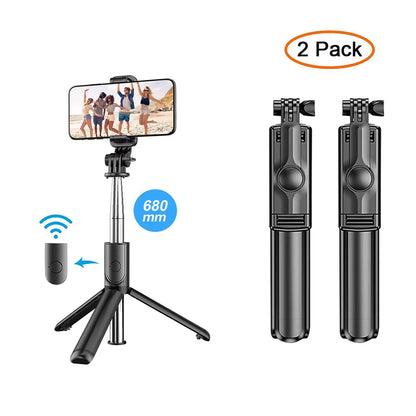 3In1 Bluetooth Wireless Selfie Tripod With Fill Light