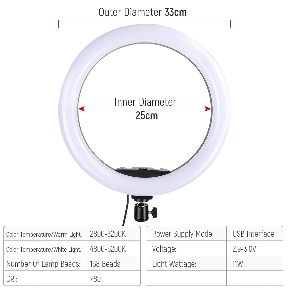 Ring Light Dimmable