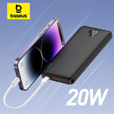 Baseus Airpow 20W Power Bank 10000mAh 20000mAh - CONGATON