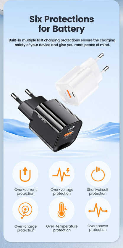 Toocki 33W GaN USB Type C Charger