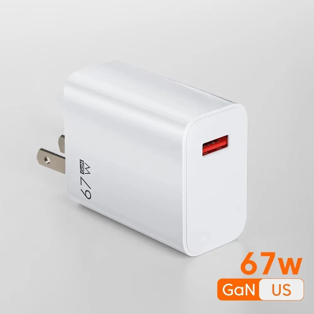 For Xiaomi 67W USB Super Fast Charger