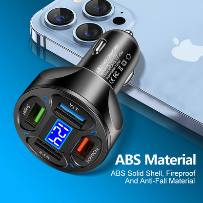 AIXXCO 3 Ports USB Car Charger