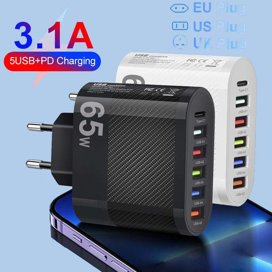 3.1A 5Ports USB Charger - CONGATON