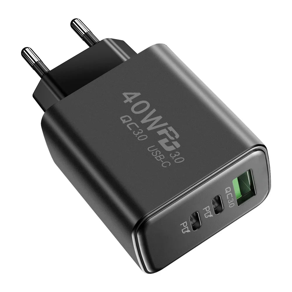 USB C Charger 40W Mobile Phone Type-C PD