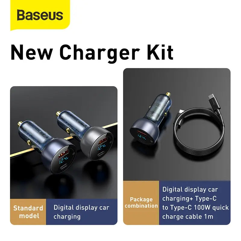 Baseus 65W PPS Car Charger