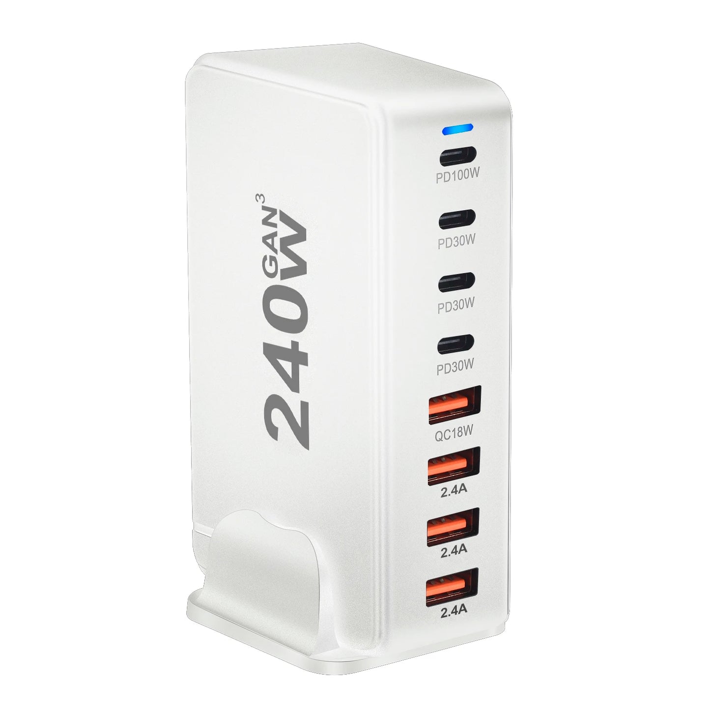 240W  Desktop GaN Charger 8-port USB