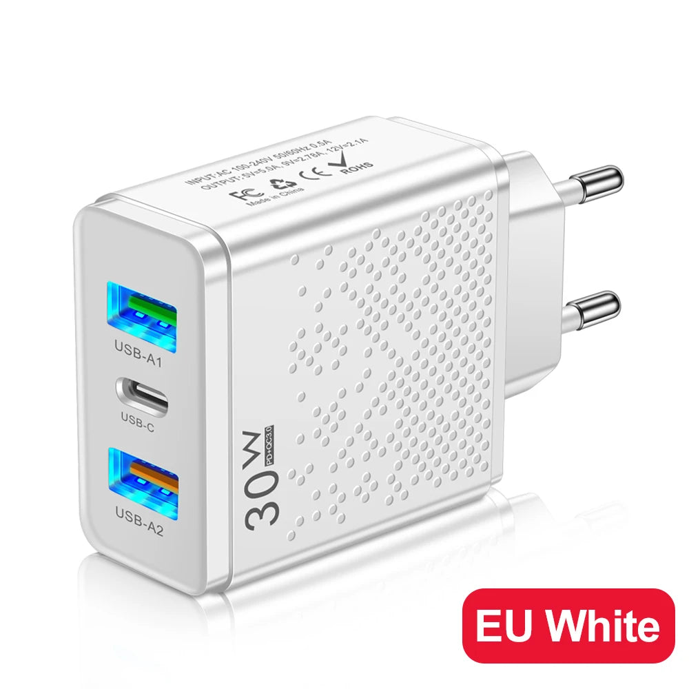 30W USB C Charger Fast  Charger