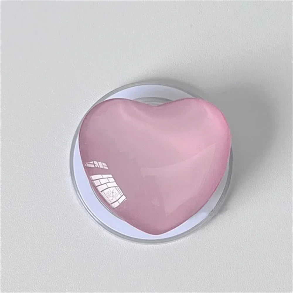 Korean Cute 3D Glass Love Heart