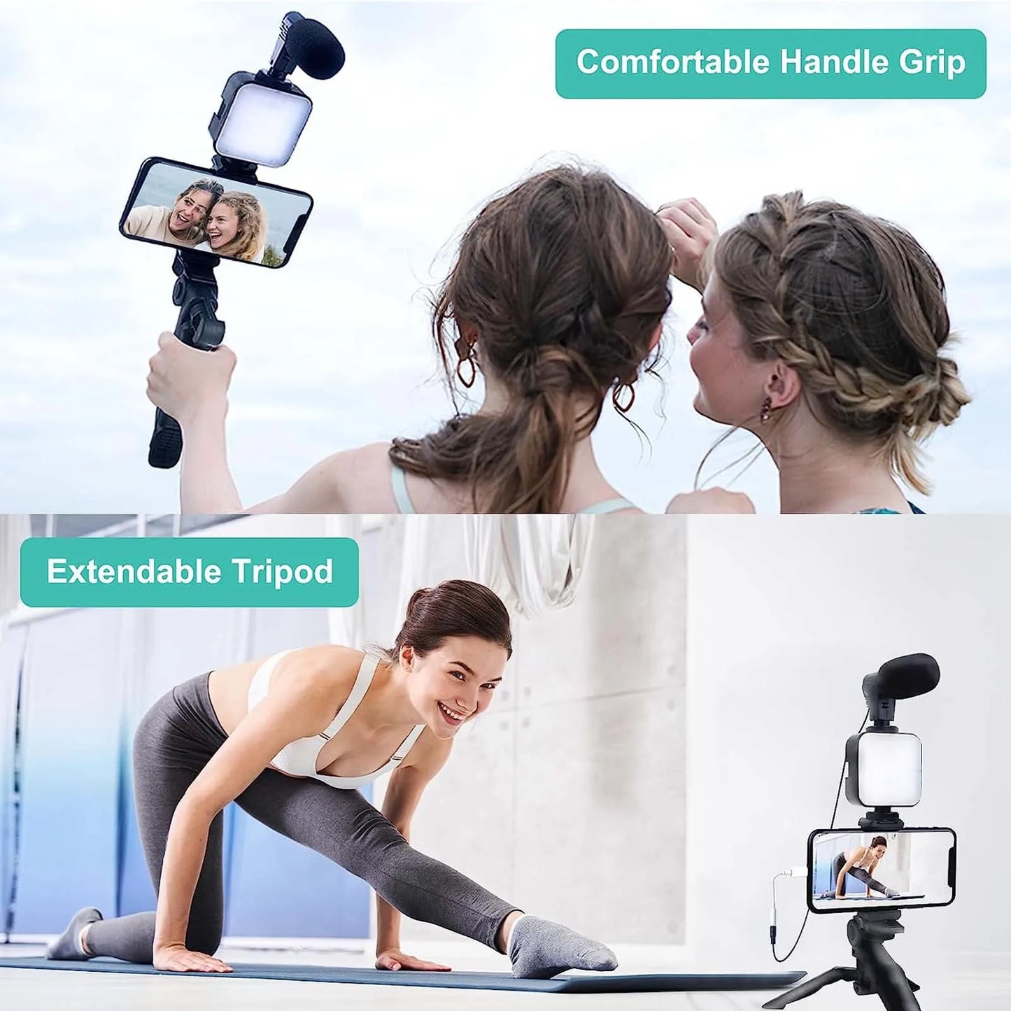 Smartphone Vlogging Kit for iPhone Android