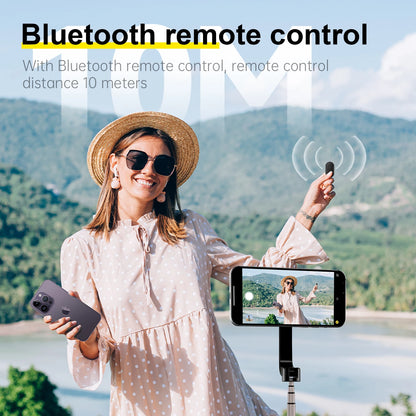 TELESIN Magnetic Selfie Stick Tripod with Remote