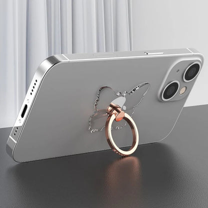 Transparent Cell Phone Ring Holder Stand 360°Degree