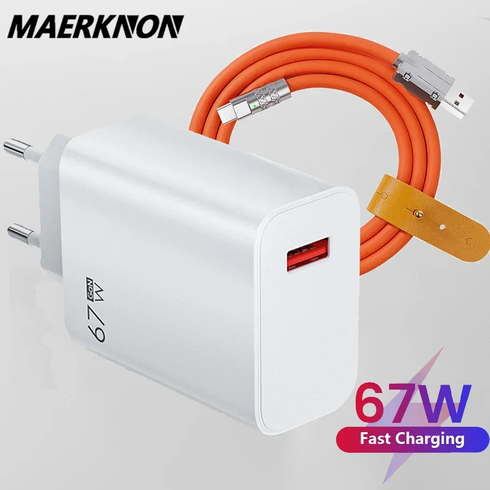 For Xiaomi 67W USB Super Fast Charger