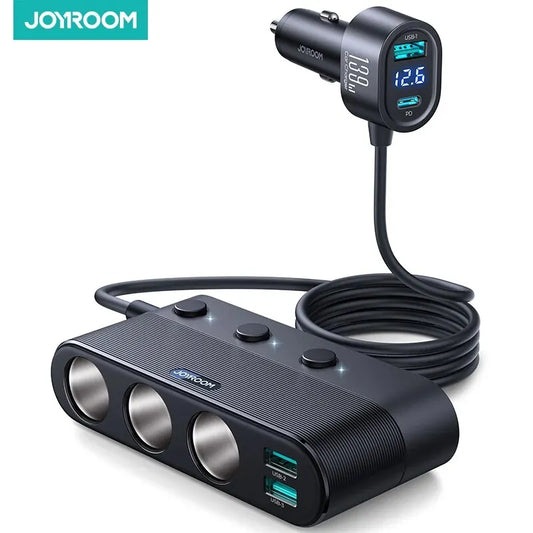 Joyroom 139W 7 in 1 Car Charger Adapter