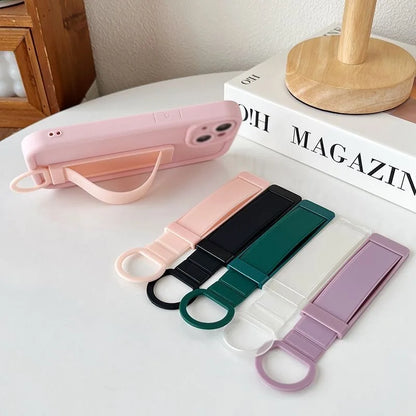 Wristband Finger Holder Invisible Buckle