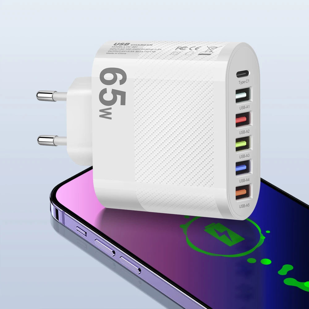 3.1A 5Ports USB Charger