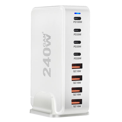 240W  Desktop GaN Charger 8-port USB