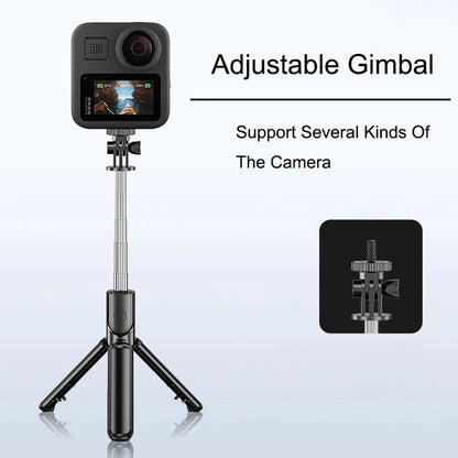 3In1 Bluetooth Wireless Selfie Tripod With Fill Light